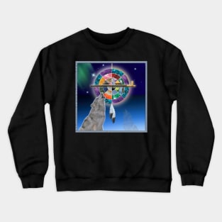 Wolf Gemstones Crewneck Sweatshirt